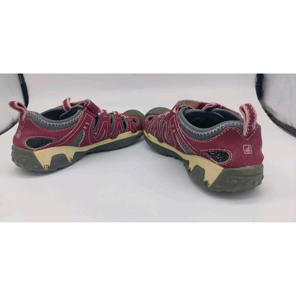 Sperry Top-Sider Wet Tech Fish Sport Sandals Shoes Raspberry Pink Youth Size 12 - Picture 5 of 14